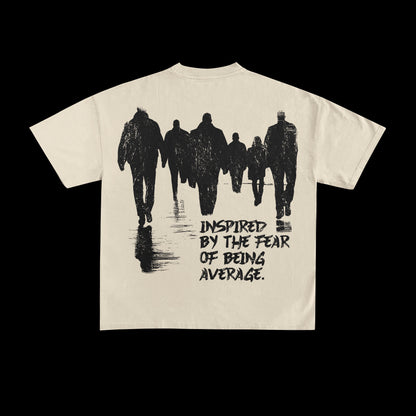 "Fear of Average" Tee – Black