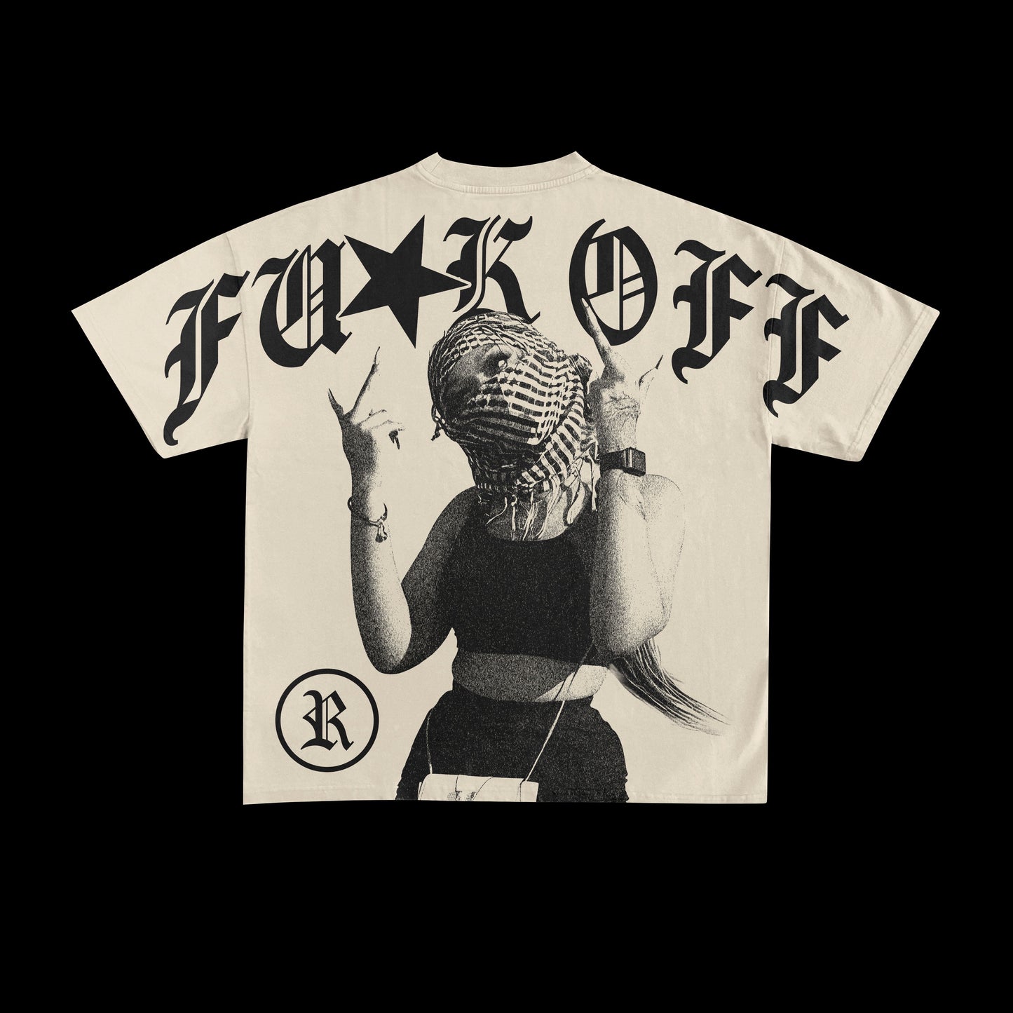 "No Apologies" Graphic Tee – Black